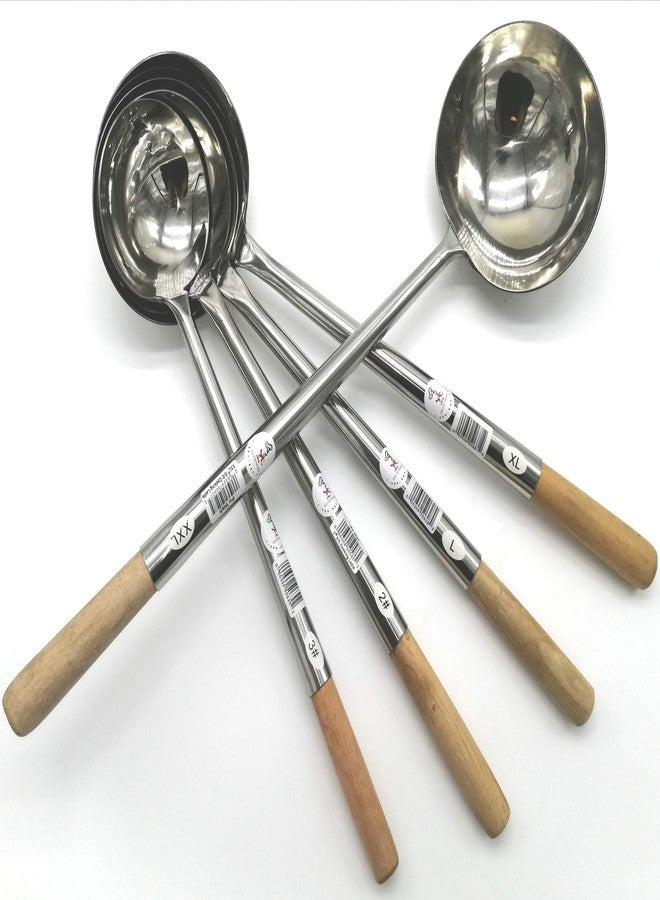 iPro Kitchenware 12 oz Chinese Cooking Ladle *(Width: 5-1/2" x Length: 19-3/4") Size: X-Large - Image 3